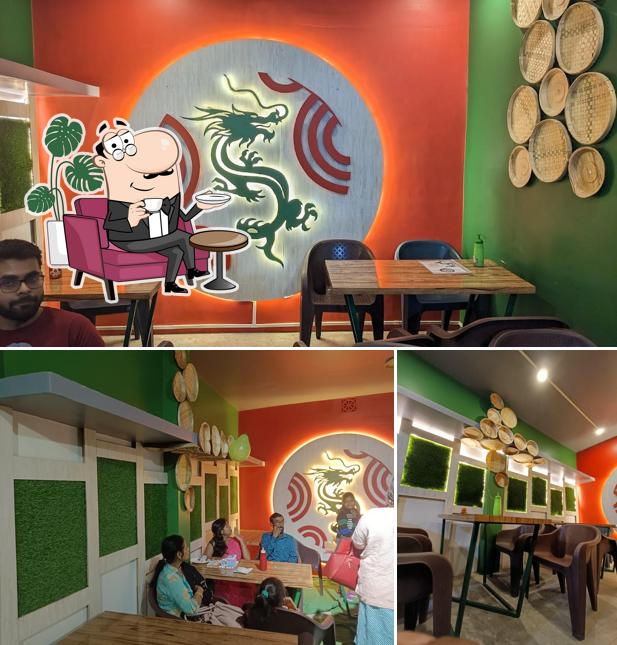 The interior of MALDA FOOD HOUSE