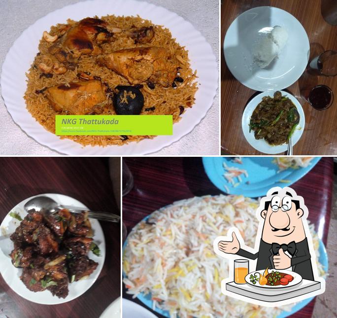 Food at NKG Thattukada
