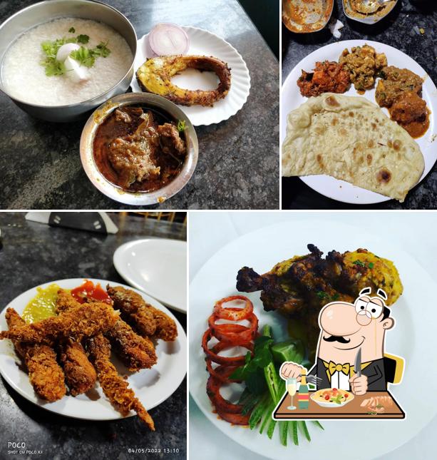 Food at Om Babaji Dhaba