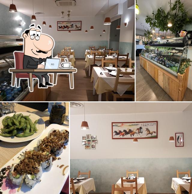 Dai un'occhiata agli interni di SUSHÌ DEALE