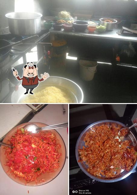 Food at Sadgru krupa Raswanti Grah & Coldrinks & Sai family Chinese hotel