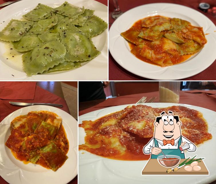 Ravioli al Trattoria Ai Cascinari
