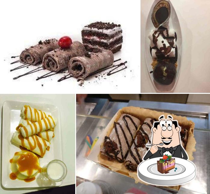 Chocolate cake at Roll Over