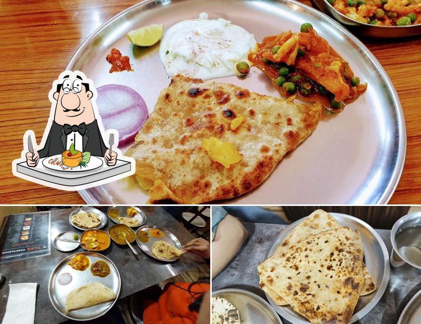 Food at Tava Vegetarian Restaurant