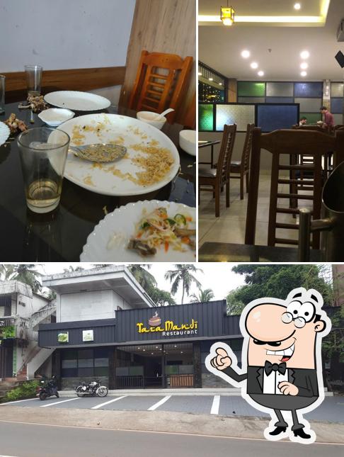 This is the image showing interior and exterior at Taza Mandi