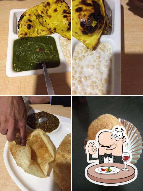 Food at Bikaner Misthan Bhandar