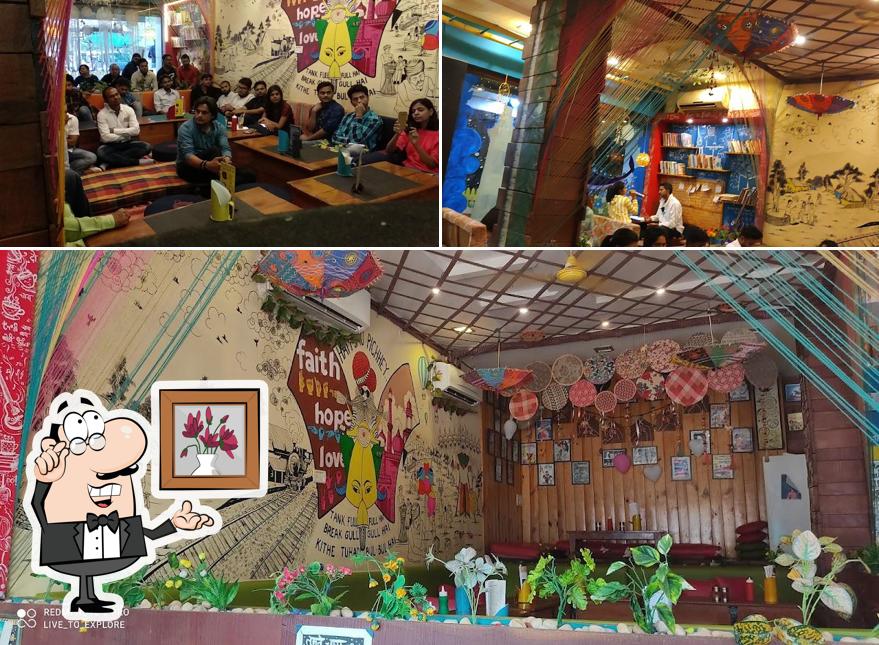 The interior of Nukkad - The Chaitastic Teafé