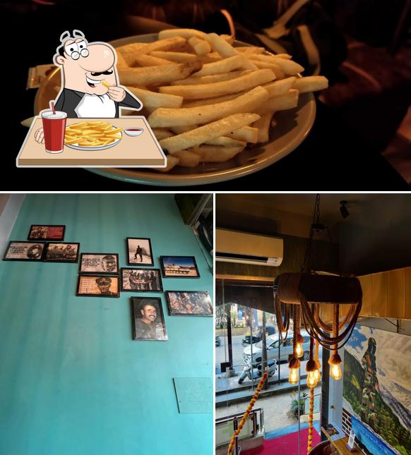 French fries at THE ARMY CAFE