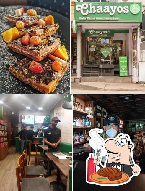 Get meat meals at Chaayos Cafe at M Block