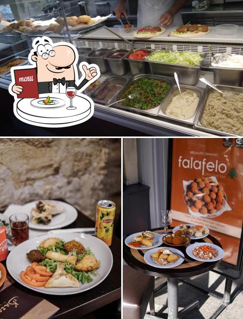 Nourriture à Falafelo Restaurant