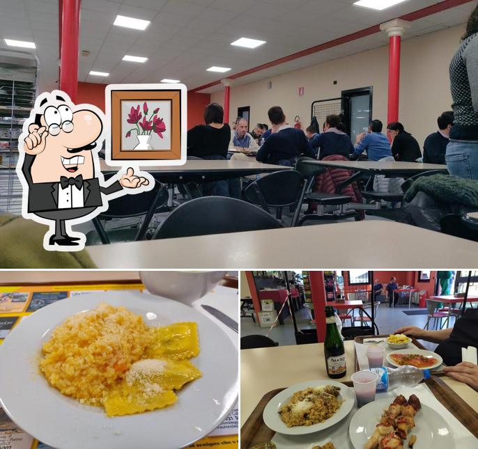 La foto della interni e cibo di Ristorante Self Service Il Ghiotto