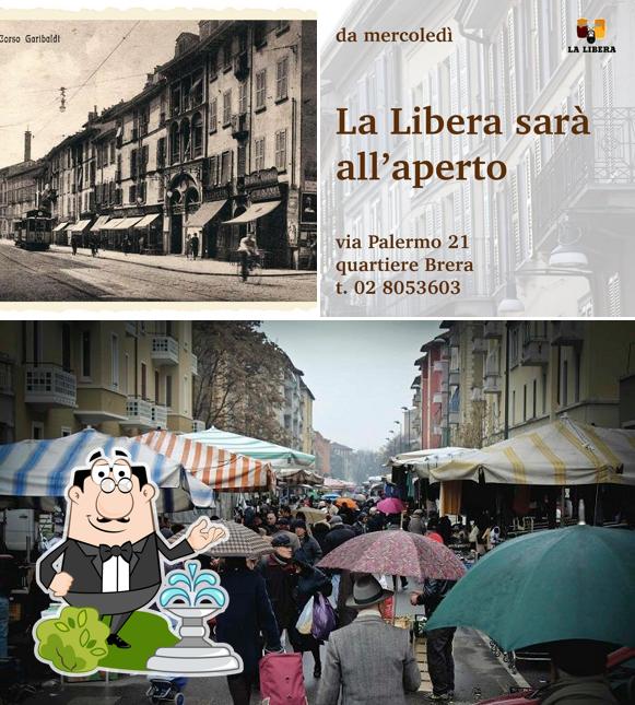 Gli esterni di Ristorante La Libera