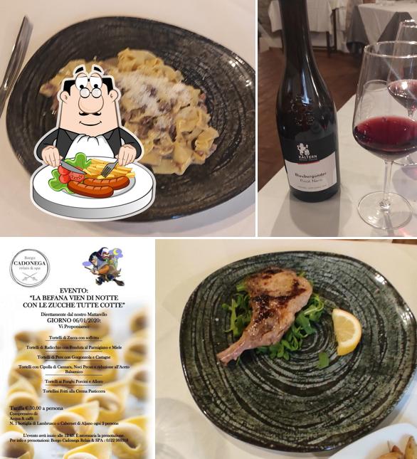 Platti al Locanda Cadonega