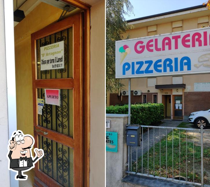 Gli interni di Pizzeria D'Artagnan