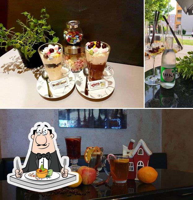 Tra le diverse cose da Caffe Bar Babalou si possono trovare la cibo e alcol