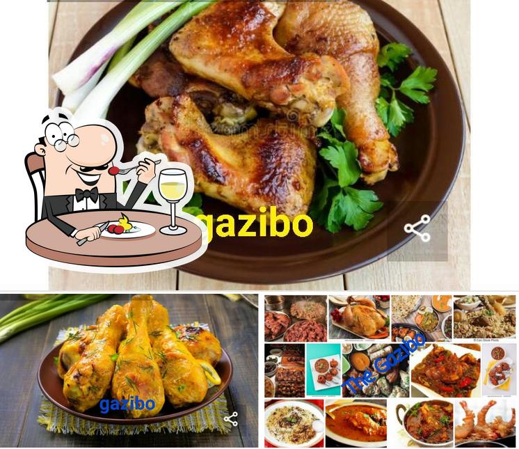 Food at Gazebo