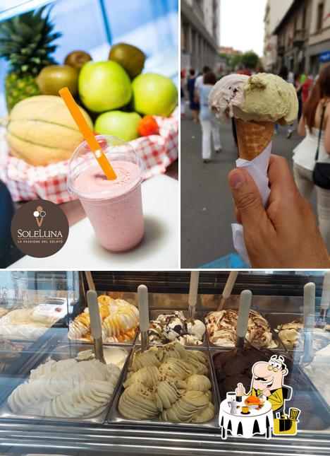 Cibo al Gelateria SoleLuna
