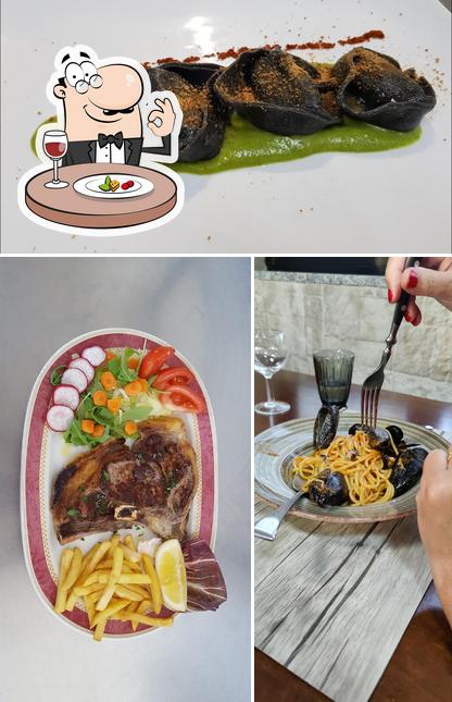 Platti al Ristorante L'Anfora