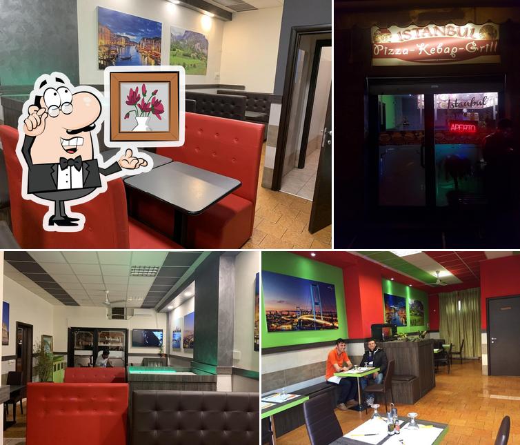 Gli interni di Istanbul Pizza Kebab Grill