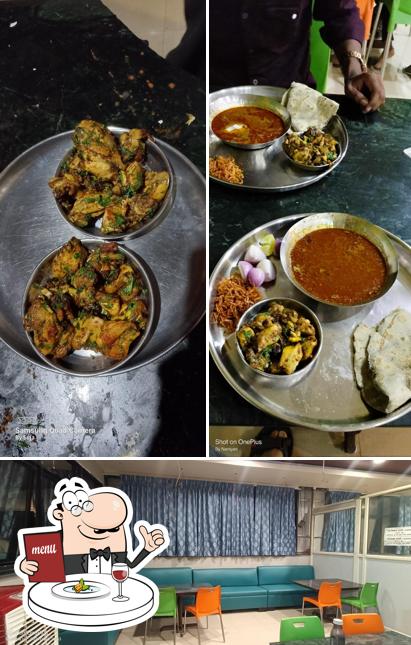 This is the photo displaying food and interior at Jay malhar khanaval