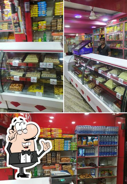 The interior of Maa bhawani Bikaner sweets & bakery