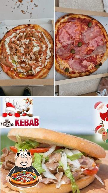 Scegli una pizza a Maestro Kebab