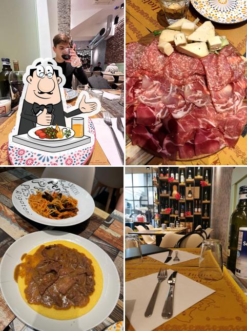Dai un’occhiata alla immagine che mostra la cibo e interni di Osteria al ventotto