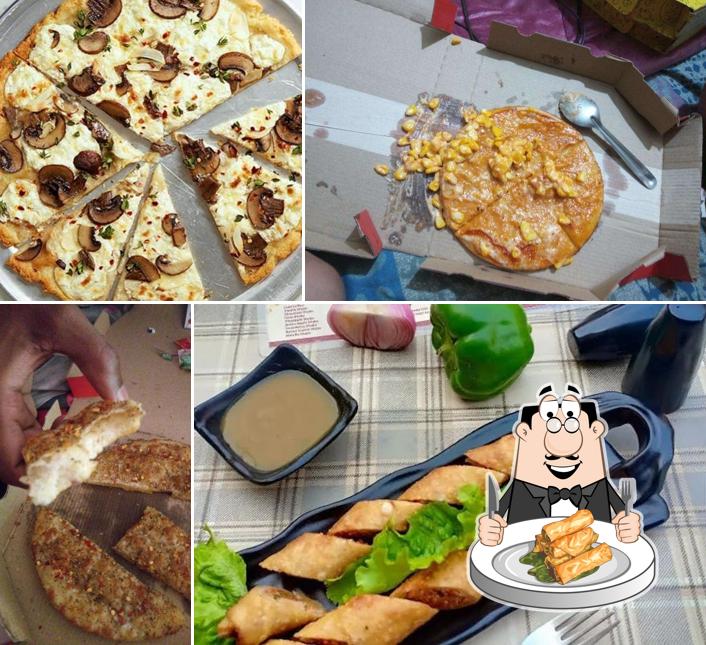 Spring rolls at Pizza Paradise