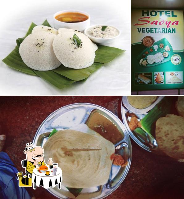 Meals at Sadya Vegetarian Restaurant