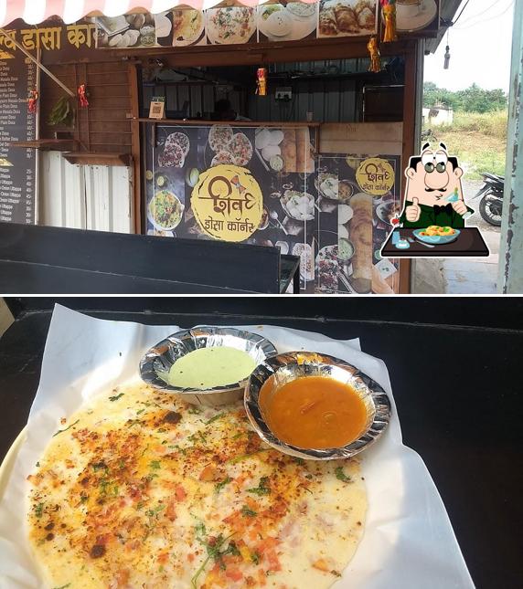 Food at Shiv Dosa Corner