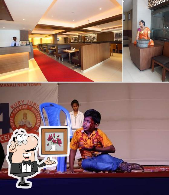 The interior of THALAPPAKATTI HOTELS P LTD ECR