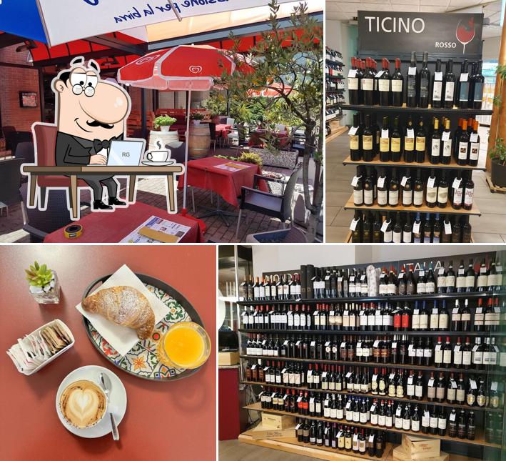 Gli interni di Time Out - Il tuo Snack Bar con Enoteca a Gubiasco