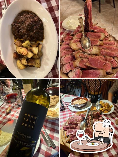 Cibo al Trattoria Il Bargello