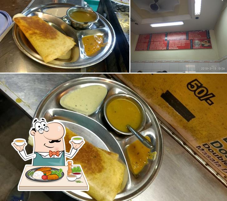 The restaurant's food and interior