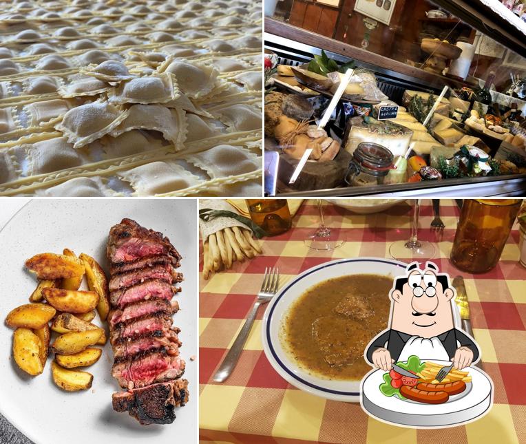 Cibo al Trattoria della Posta Torino