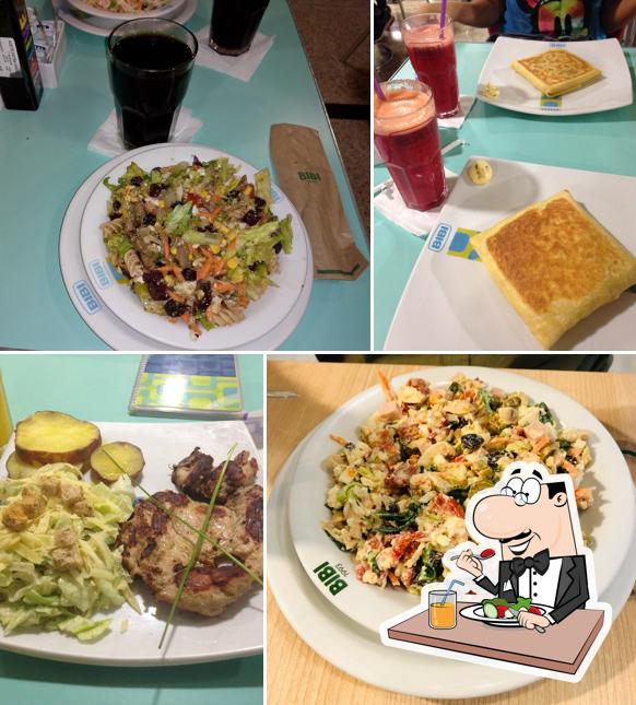 Comida em Bibi sucos