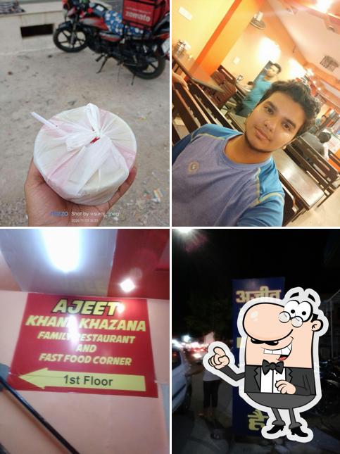 The exterior of Ajeet Dhaba Khana Khazana Restaurant