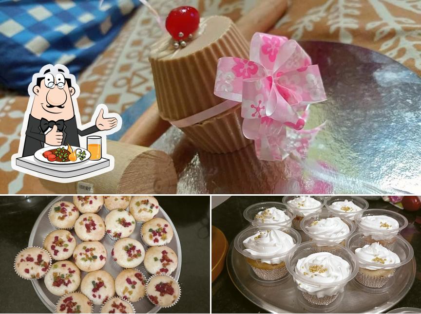 Food at Anjju's bakery