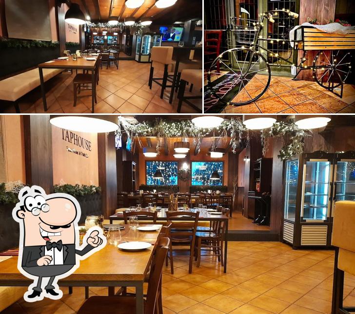 Gli interni di Tap House Sigonella - Ristorante - Steak House - Sushi - Pizzeria