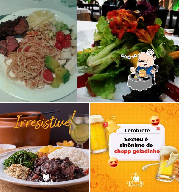 Comida em Bonelli Restaurante e Pizzaria