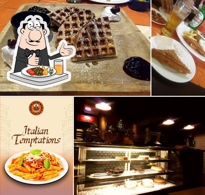 Food at Backbencherz Cafe (SDSS)