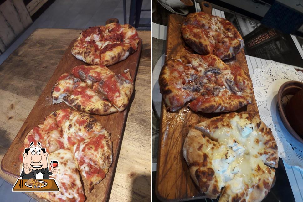 A Bar Caffè Lupetta, puoi goderti una bella pizza