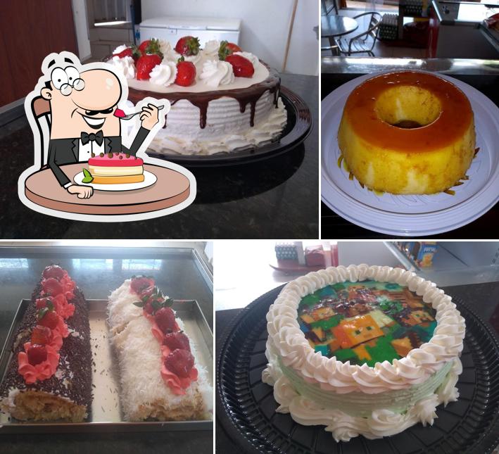 Peça uma das sobremesas