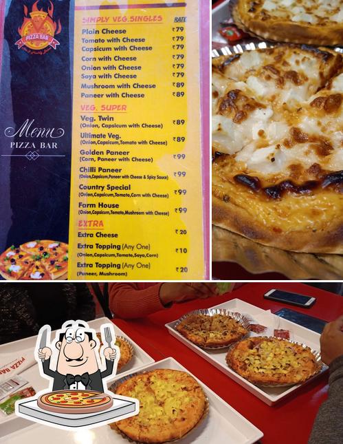 Pick pizza at Pizza Bar