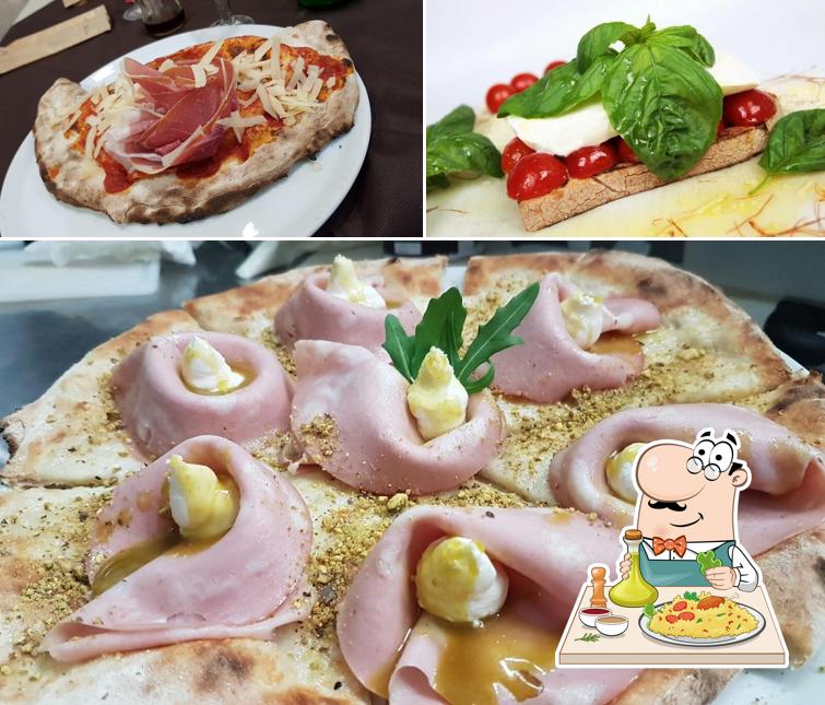 Platti al Pizzeria Talia Ispirazioni Divine