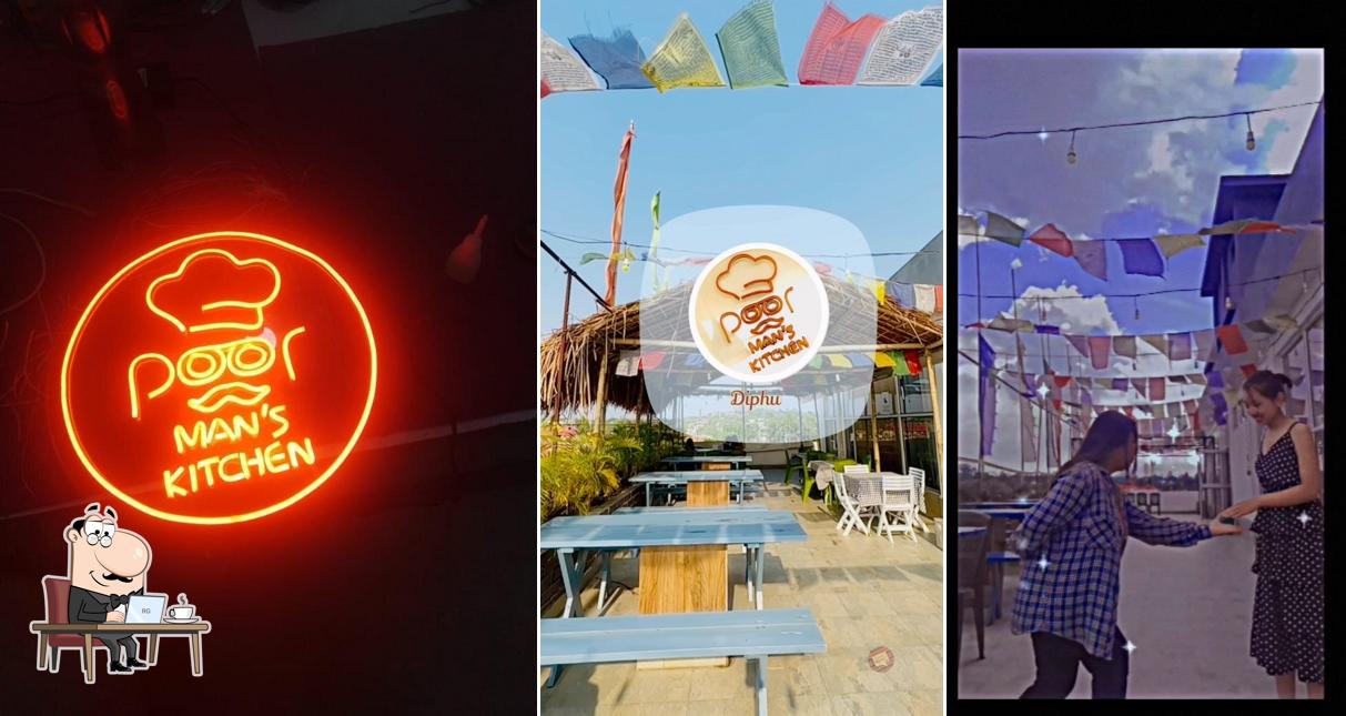 The interior of Poor Man's Kitchen