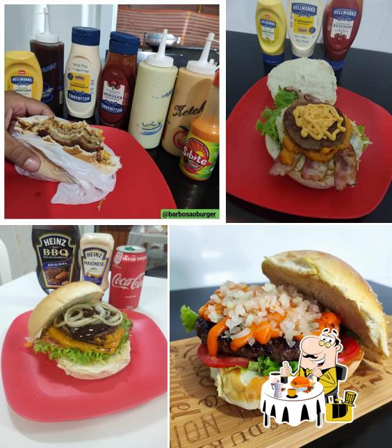 Comida em Barbosão Burger