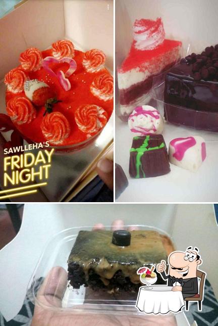 CHEESE CAKE VILLA serves a number of sweet dishes