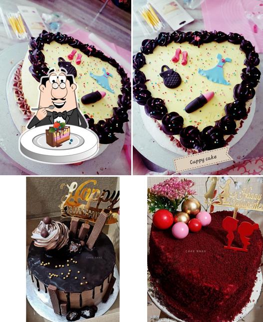 Chocolate cake at Cuppy Cake Home Bakers