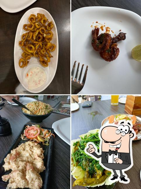 The interior of Goan spice Arpora